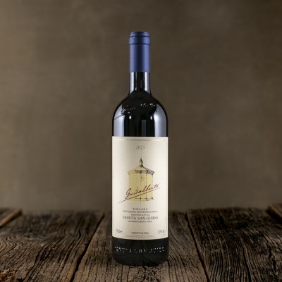 Bottiglia del Etichetta del Toscana Rosso IGT "Guidalberto" - Tenuta San Guido