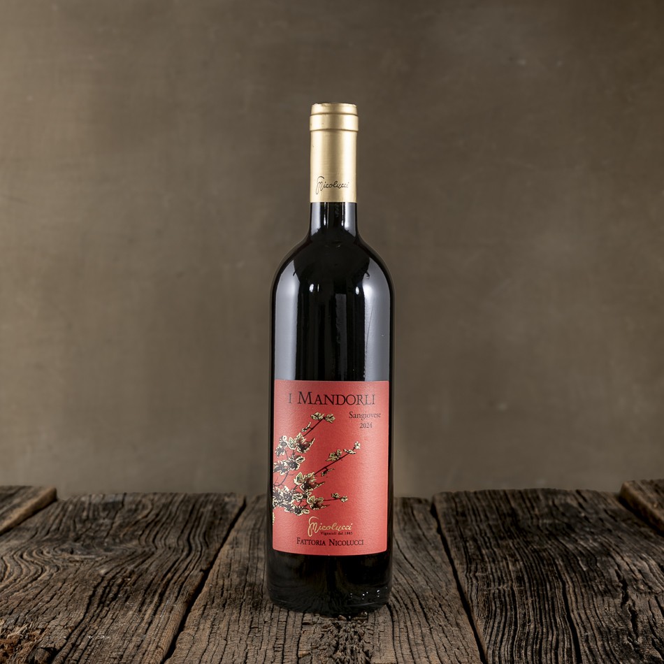 Bottiglia di Romagna Sangiovese DOC Superiore "I Mandorli" - Fattoria Nicolucci