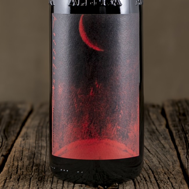 Etichetta di Langhe Rosso DOC “Rossoluna” - Fratelli Alessandria