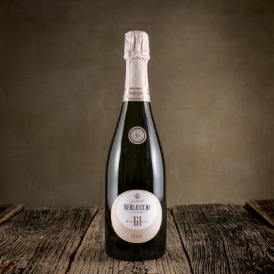 Bottiglia di Spumante Franciacorta Rosé '61 - Berlucchi
