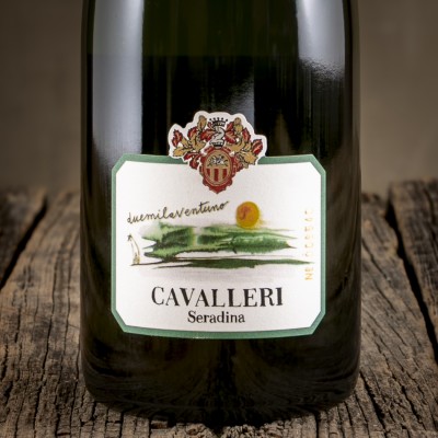 Etichetta dello Spumante Metodo Classico Millesimato "Seradina" - Cavalleri