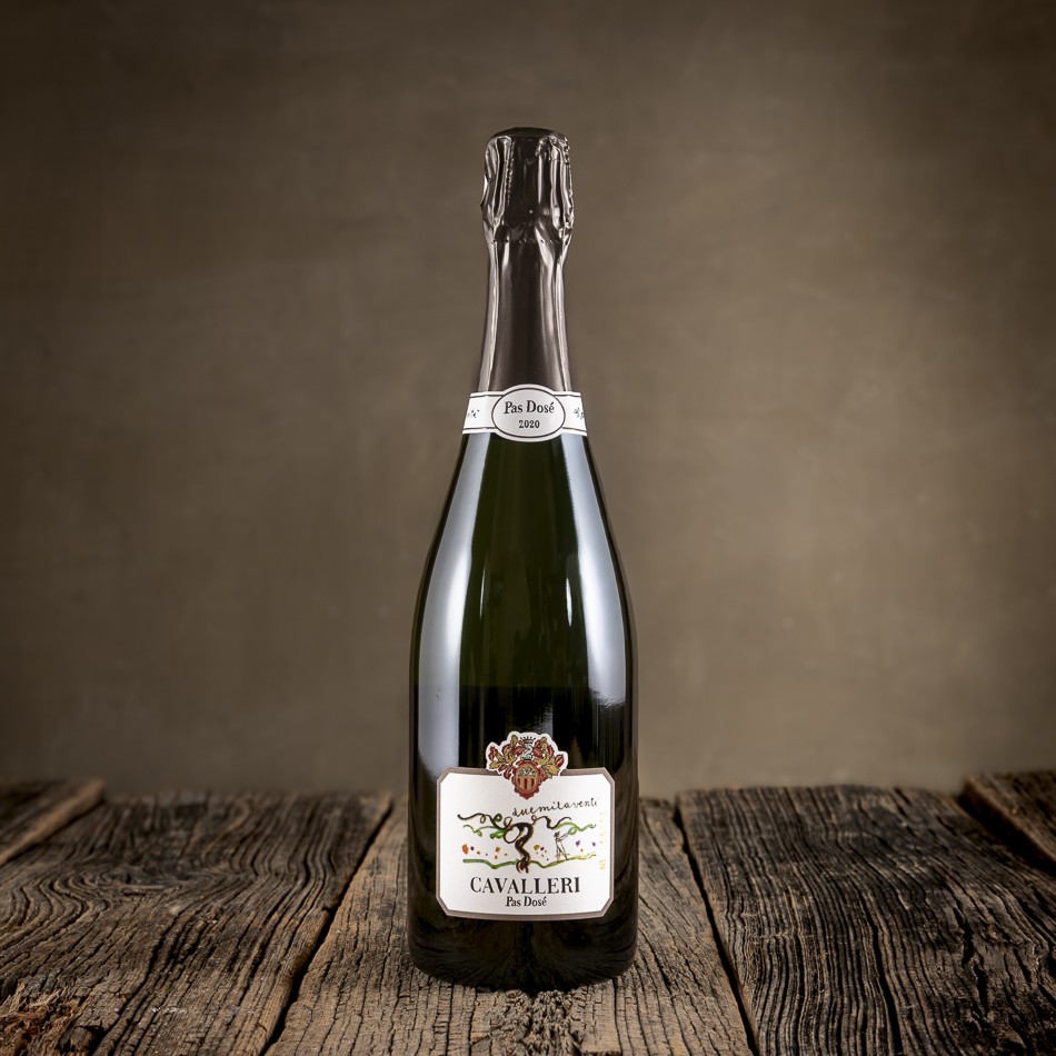 Bottiglia di Spumante Metodo Classico Rosé Millesimato - Cavalleri