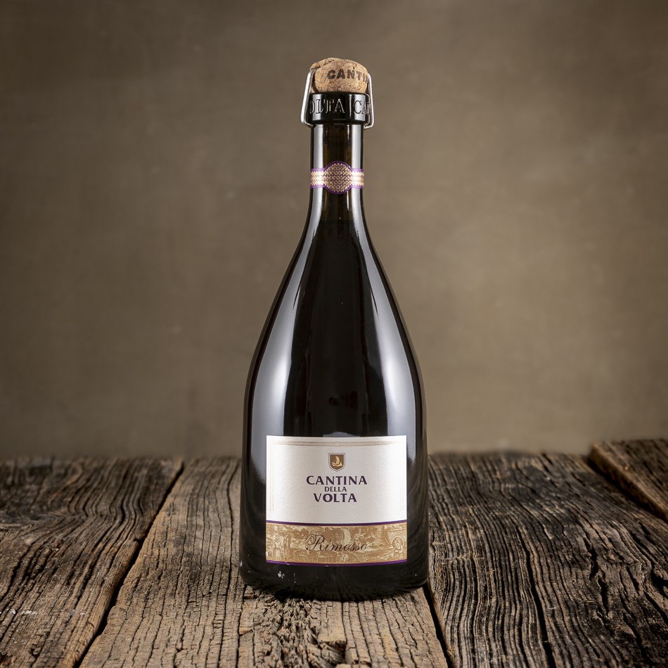 Bottiglia di Lambrusco Rifermentato "Rimosso" - Cantina della Volta