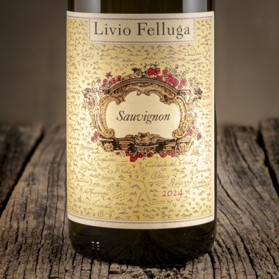 Etichetta di Sauvignon Colli Orientali del Friuli DOC - Livio Felluga