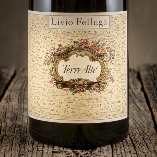 Etichetta di Rosazzo Bianco DOCG "Terre Alte" - Livio Felluga
