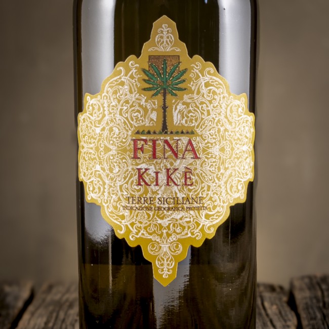 Etichetta di Traminer Aromatico IGT "Kikè" - Cantine Fina