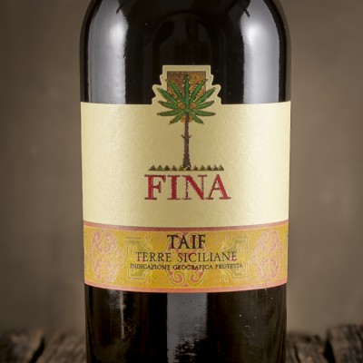 Etichetta di Zibibbo IGT "Taif" - Cantine Fina