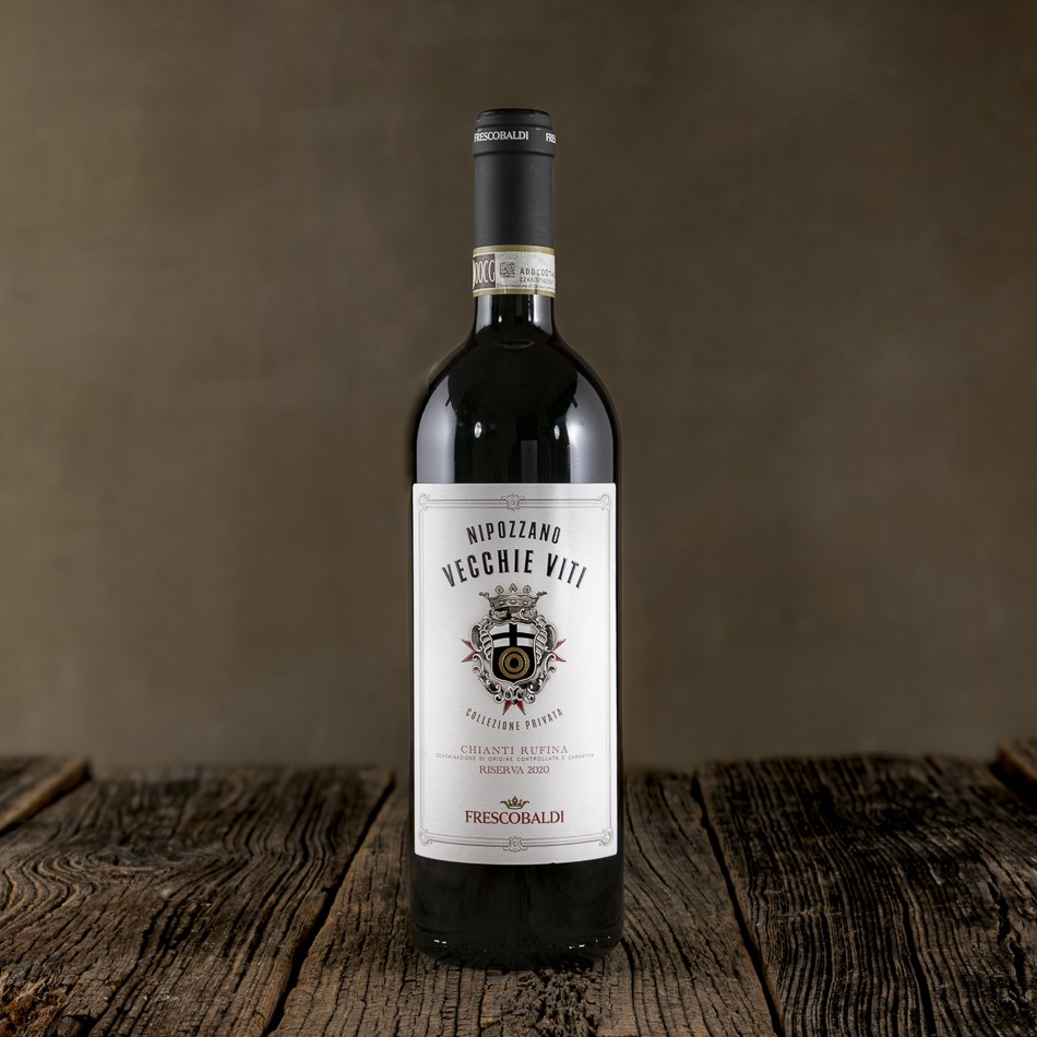 Bottiglia di Chianti Rufina Riserva DOCG "Nipozzano Vecchie Viti" - Frescobaldi