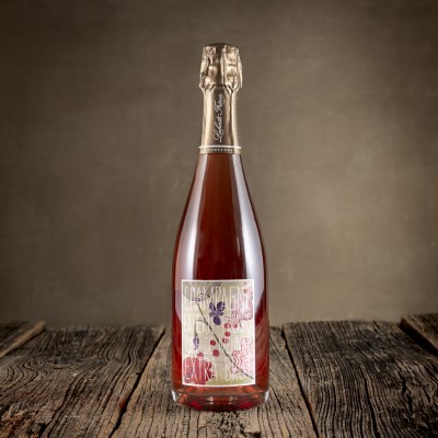 Bottiglia di Champagne Rosé de Meunier Extra Brut – Laherte Frères