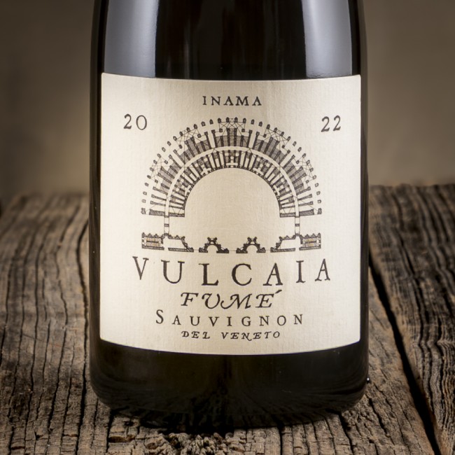Etichetta del Sauvignon Veneto IGT "Vulcaia Fumé" - Inama