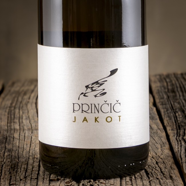 Etichetta del Friulano Goriska Brda "Jakot" - Tomaž Prinčič