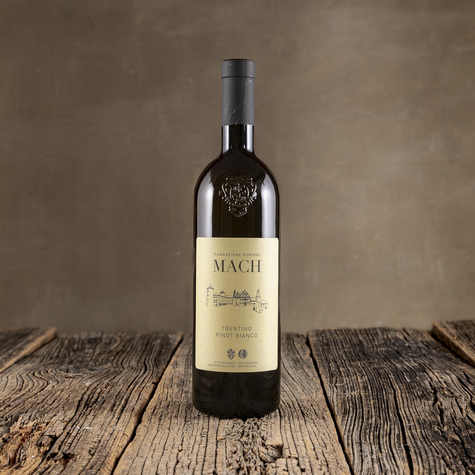 Bottiglia di Pinot Bianco Trentino DOC - Fondazione Edmund Mach