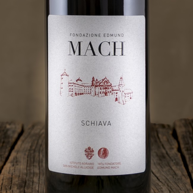 Etichetta di Schiava Vigneti delle Dolomiti IGT - Fondazione Edmund Mach