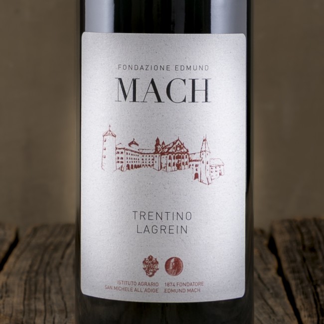 Etichetta del Lagrein Trentino DOC - Fondazione Edmund Mach