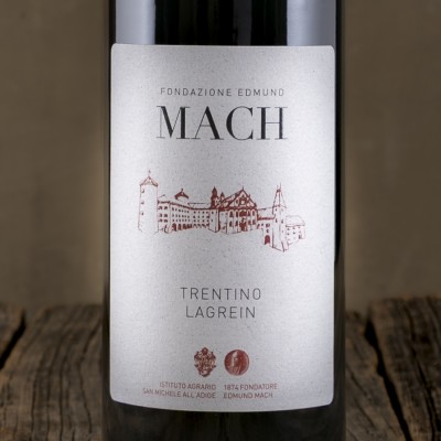 Etichetta del Lagrein Trentino DOC - Fondazione Edmund Mach