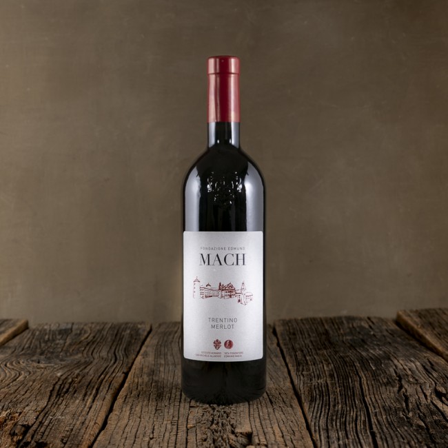 Bottiglia di Merlot Trentino DOC - Fondazione Edmund Mach