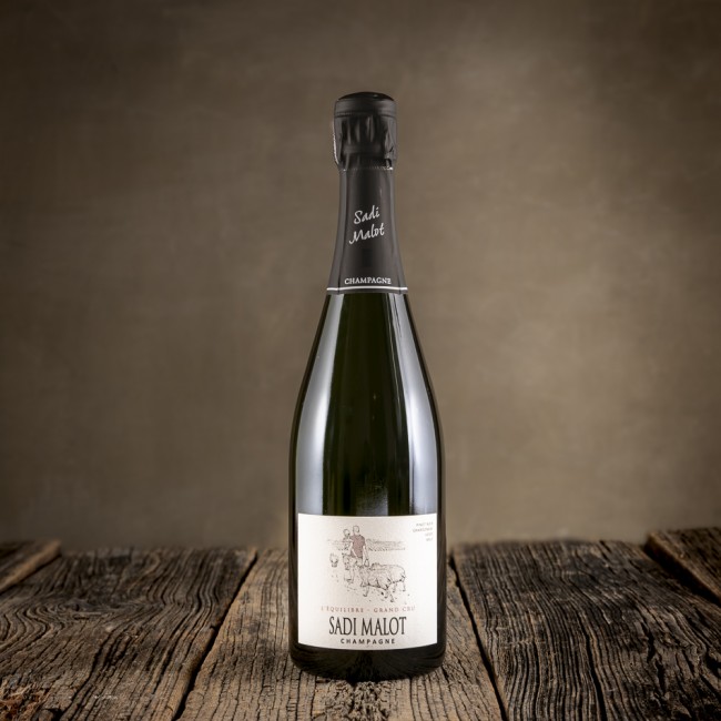 Bottiglia di Champagne Brut "L’Equilibre" – Sadi Malot