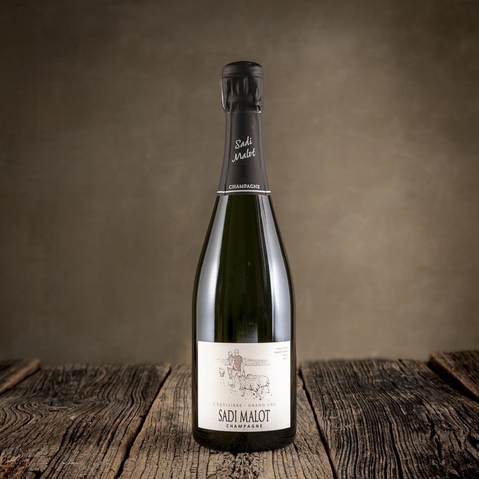 Bottiglia di Champagne Brut "L’Equilibre" – Sadi Malot