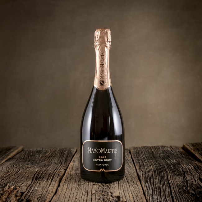 Bottiglia di Spumante Trentodoc Extra Brut Rosé Millesimato - Maso Martis