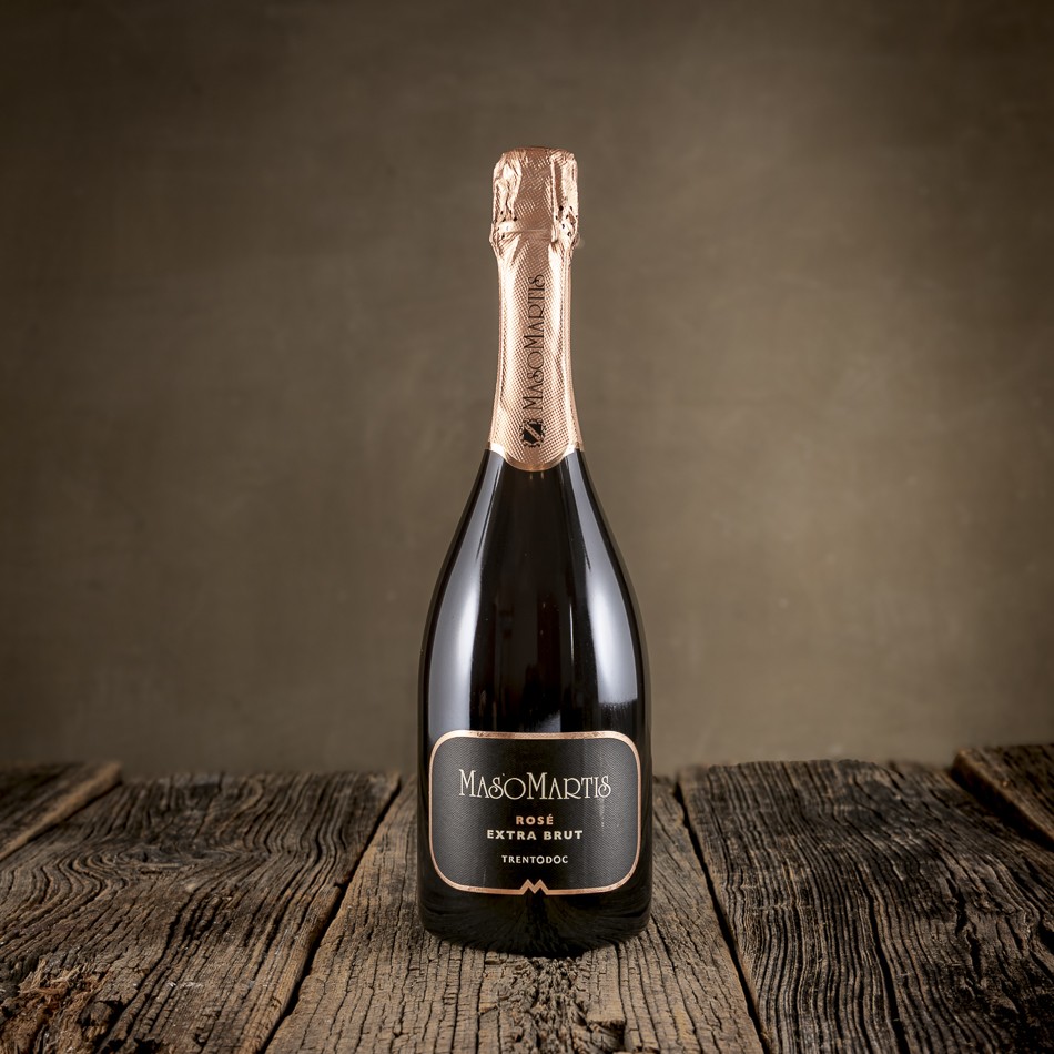 Bottiglia di Spumante Trentodoc Extra Brut Rosé Millesimato - Maso Martis