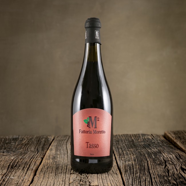 Bottiglia di Lambrusco Grasparossa di Castelvetro "Tasso" - Fattoria Moretto