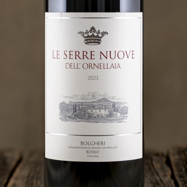 Etichetta del Bolgheri Rosso DOC "Serre Nuove dell'Ornellaia" - Ornellaia