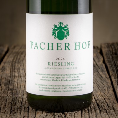 Etichetta del Riesling Alto Adige Valle Isarco DOC - Pacherhof