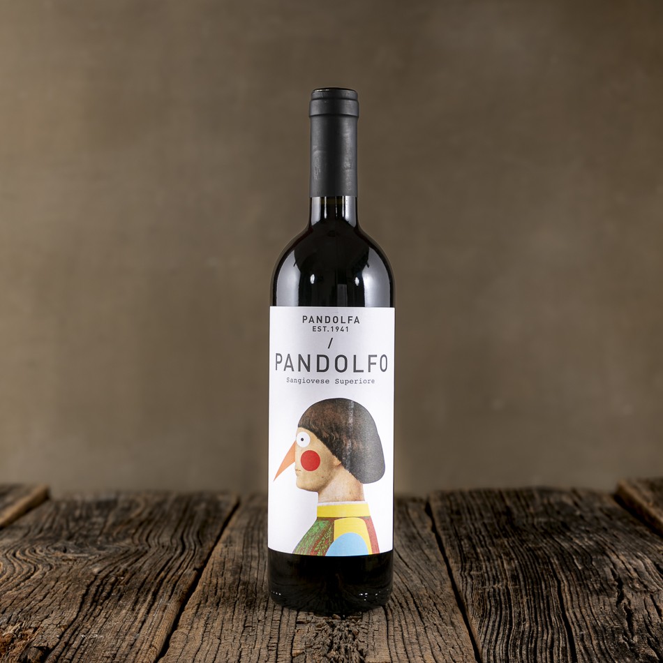 Bottiglia di Romagna Sangiovese DOC Superiore "Pandolfo" - Tenuta Pandolfa