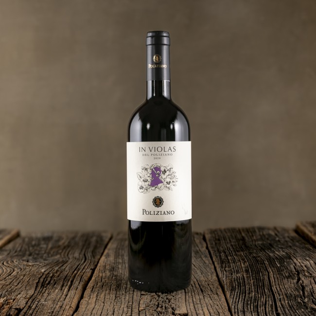 Bottiglia di Merlot Cortona DOC "In Violas del Poliziano" - Poliziano