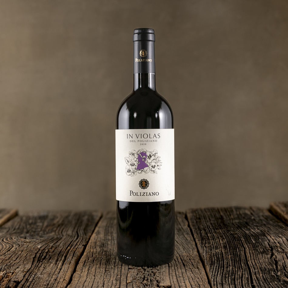 Bottiglia di Merlot Cortona DOC "In Violas del Poliziano" - Poliziano
