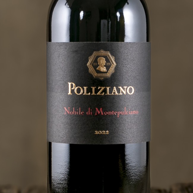 Etichetta del Nobile di Montepulciano DOCG - Poliziano