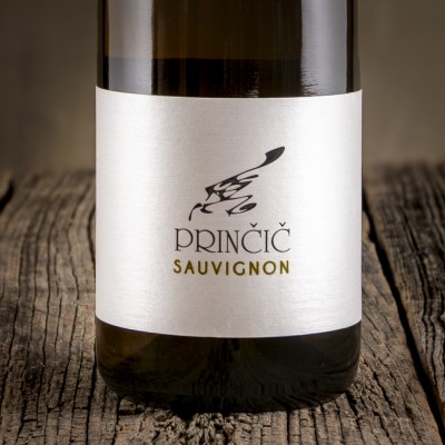 Etichetta deò Sauvignon Goriska Brda - Tomaž Prinčič