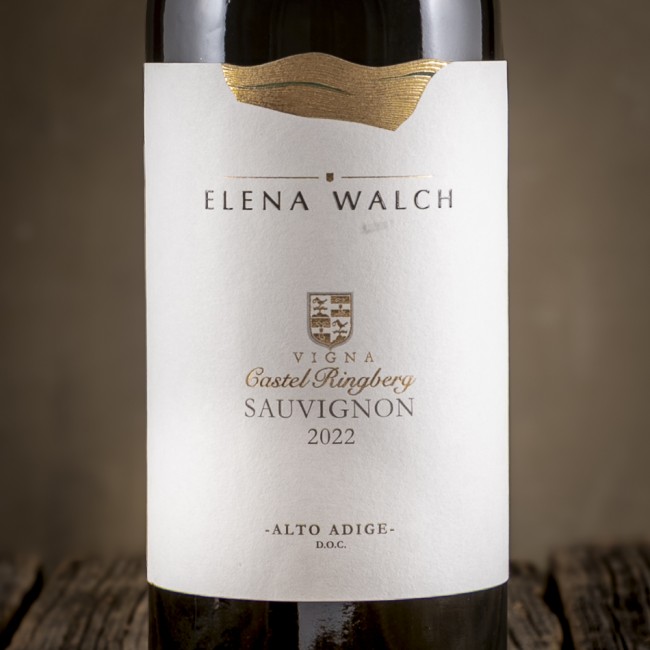 Etichetta del Sauvignon Alto Adige DOC Vigna “Castel Ringberg” - Elena Walch