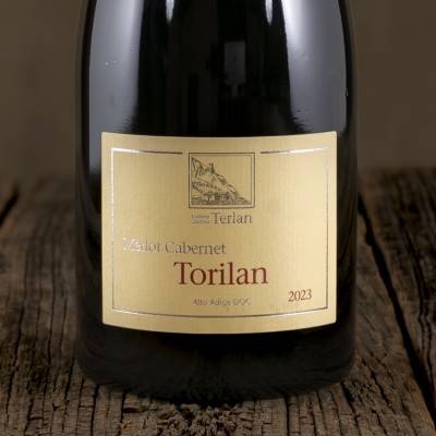 Etichetta del  vino rosso Alto Adige DOC "Torilan" - Cantina Terlano
