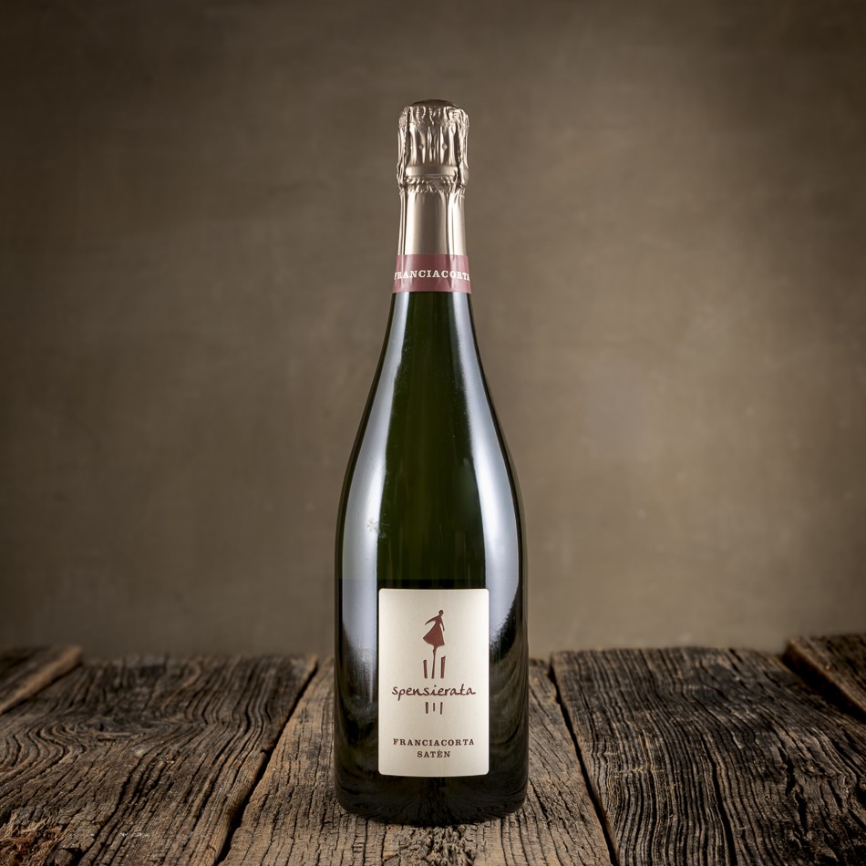 Bottiglia di Spumante Franciacorta Satèn - Spensierata