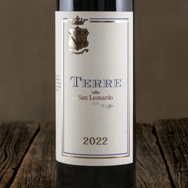 Etichetta dei Vigneti delle Dolomiti IGT "Terre" - San Leonardo