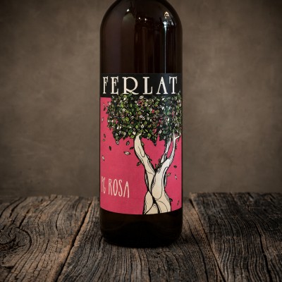 Etichetta Pinot Grigio Venezia Giulia IGT "PG Rosa" - Ferlat