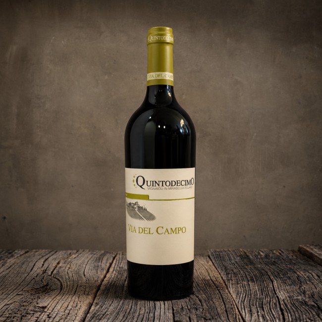 Bottiglia Falanghina Irpinia DOC "Via del Campo" - Quintodecimo