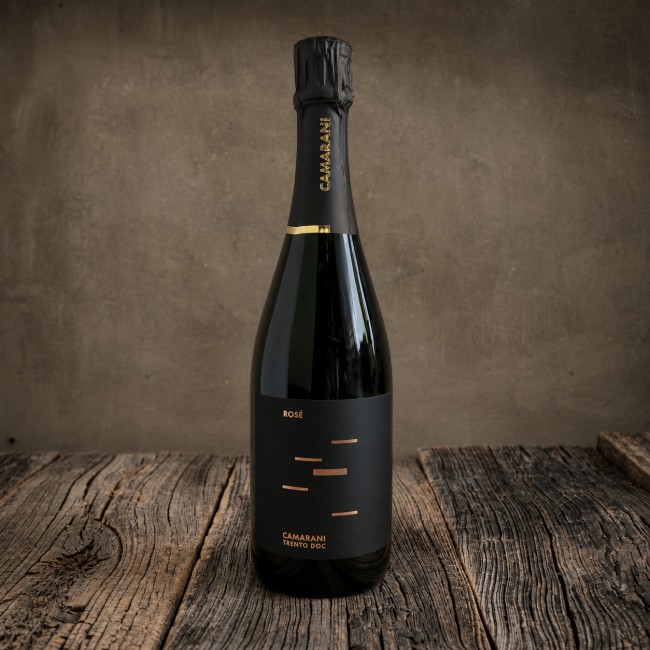 Bottiglia Spumante Trentodoc Rosé Brut - Camarani