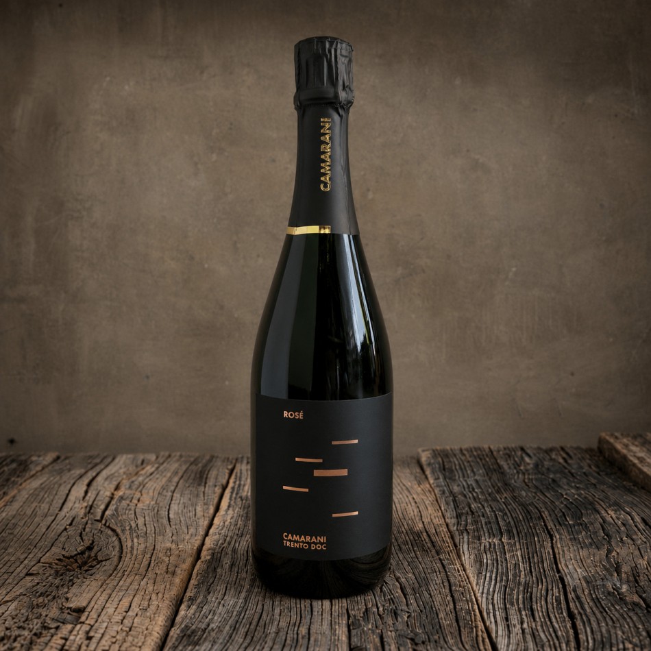 Bottiglia Spumante Trentodoc Rosé Brut - Camarani