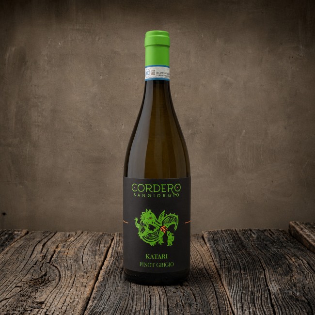 Bottiglia Pinot Grigio Oltrepò Pavese DOC "Katari" - Cordero San Giorgio