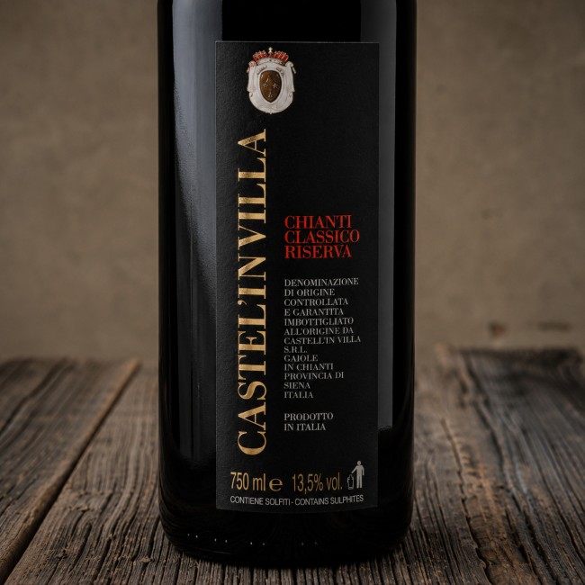 Etichetta Chianti Classico DOCG Riserva - Castell’in Villa