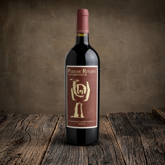 Bottiglia Bolgheri Rosso Superiore DOC "Podere Ritorti" - I Luoghi