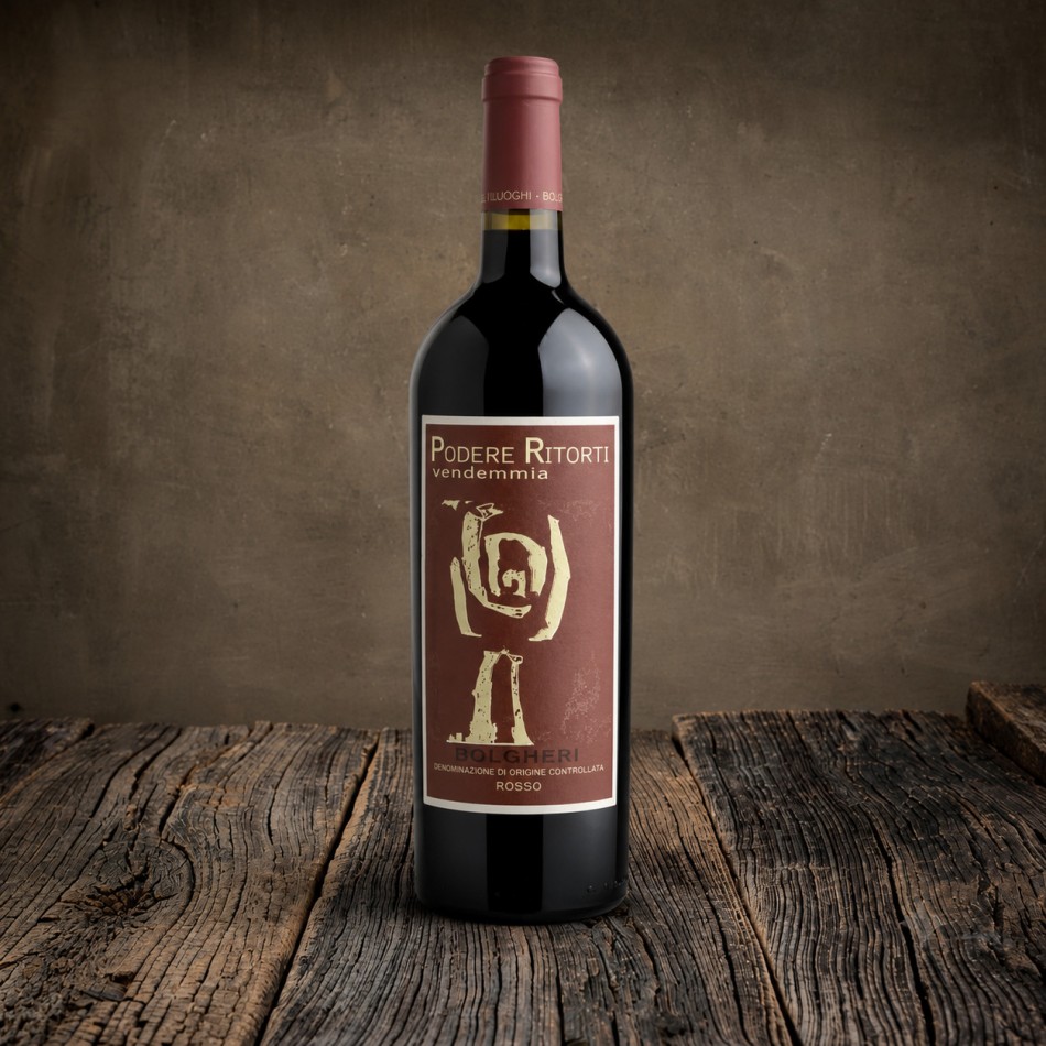 Bottiglia Bolgheri Rosso Superiore DOC "Podere Ritorti" - I Luoghi