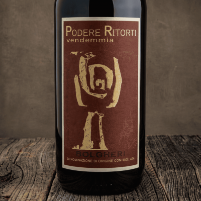 etichetta Etichetta Bolgheri Rosso Superiore DOC "Podere Ritorti" - I Luoghi