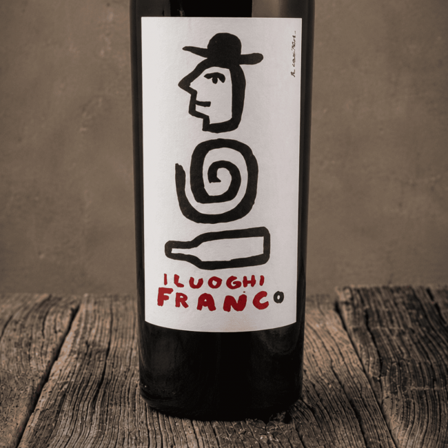 Etichetta Toscana Rosso IGT "Franco" - I Luoghi