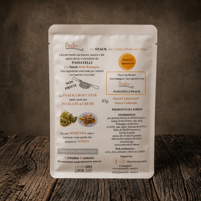 Retro Passatelli Snack - PassaTempo
