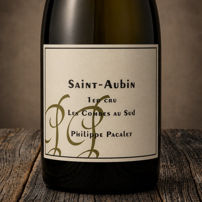Etichetta di Saint-Aubin 1er Cru "Les Combes au Sud" 2023 - Philippe Pacalet