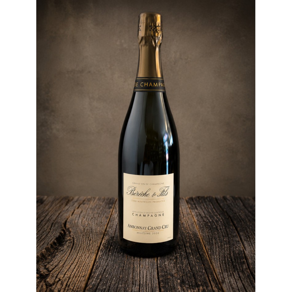 Bottiglia di Champagne Grand Cru Ambonnay Extra Brut 2020 - Bérêche & Fils