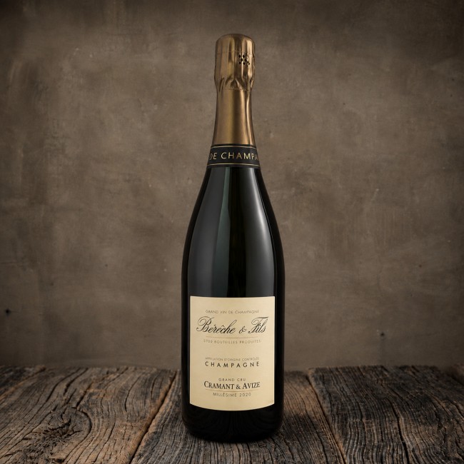 Bottiglia di Champagne Grand Cru Cramant & Avize Extra Brut 2020 - Bérêche & Fils